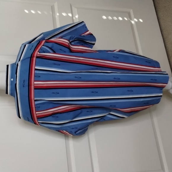 Tommy Hilfiger signature red/white/blue stripes button down size XXL top - Picture 4 of 11